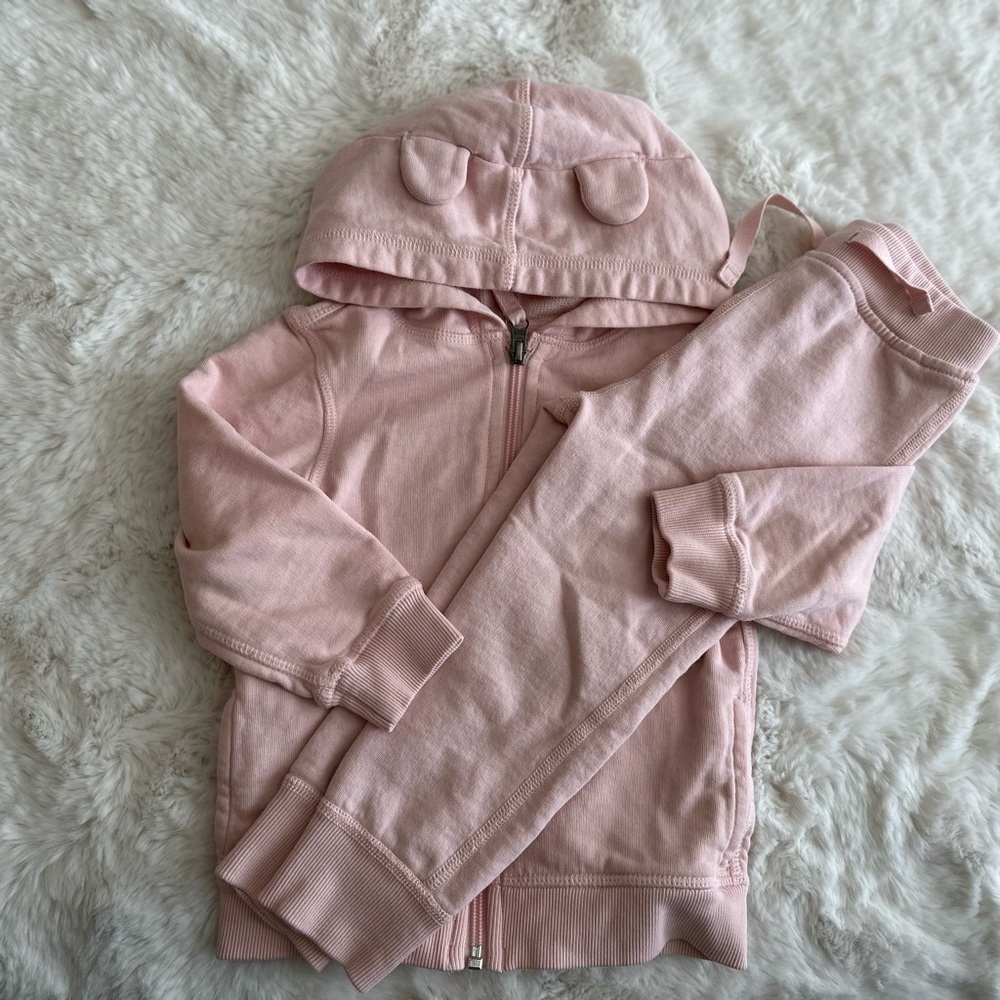 Hanna Andersson Baby Sweatpant Set In Organic French Terry 3t/90cm